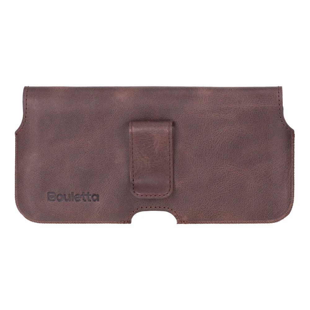 Aslant Belt I Phone 16 Pro Leather Case