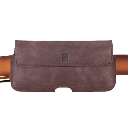 Aslant Belt I Phone 16 Pro Leather Case