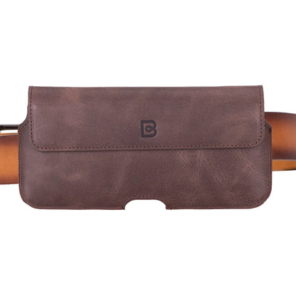Aslant Belt I Phone 16 Pro Leather Case