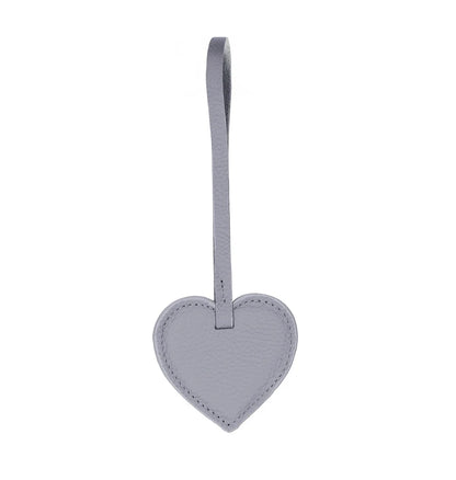 Heart Leather Bag Charm