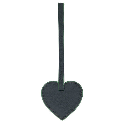 Heart Leather Bag Charm