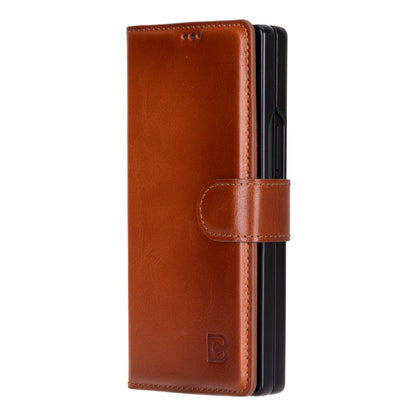 Wallet Id Samsung Galaxy Z Fold 6 Leather Folio Case