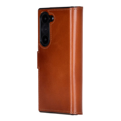 Wallet Id Samsung Galaxy Z Fold 6 Leather Folio Case