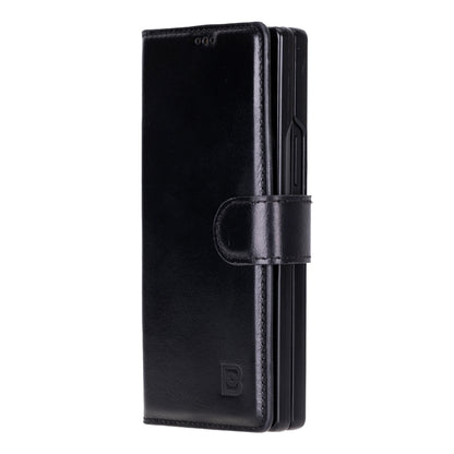 Wallet Id Samsung Galaxy Z Fold 6 Leather Folio Case