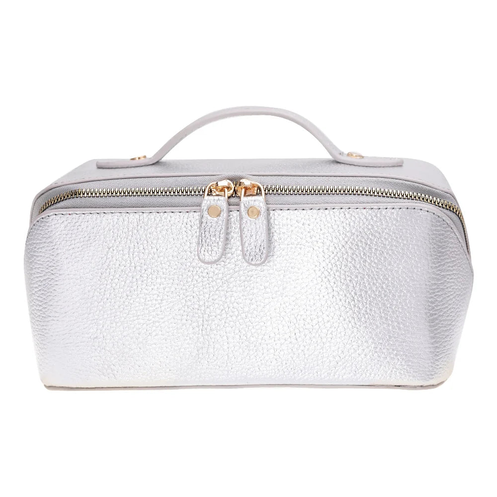 Ella Leather Makeup Bag