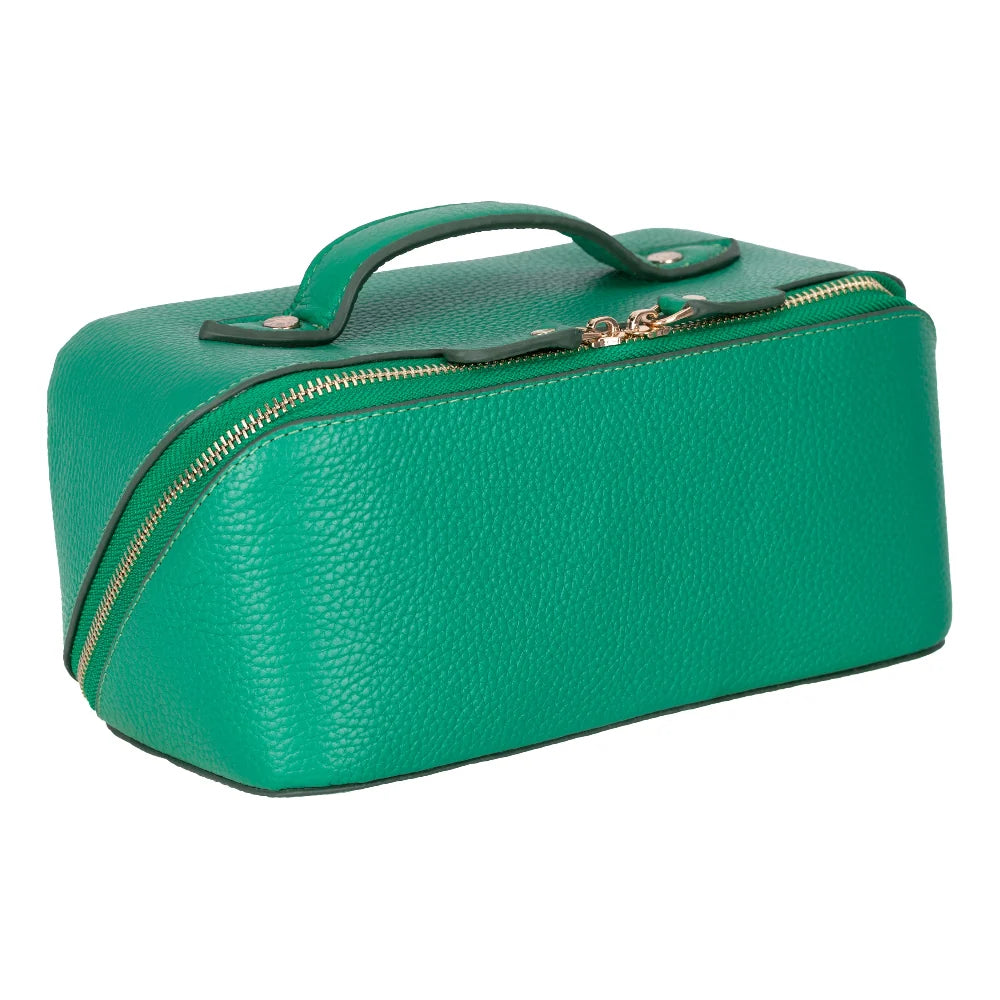 Ella Leather Makeup Bag