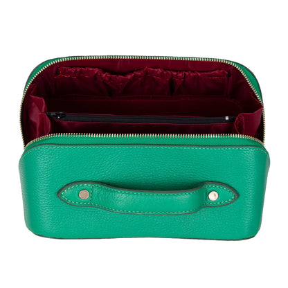 Ella Leather Makeup Bag