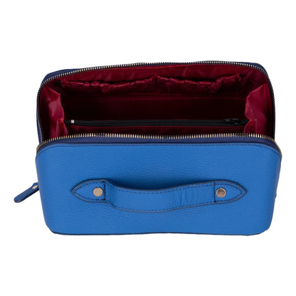 Ella Leather Makeup Bag