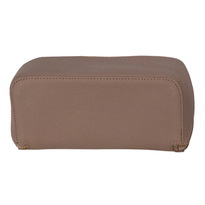 Ella Leather Makeup Bag