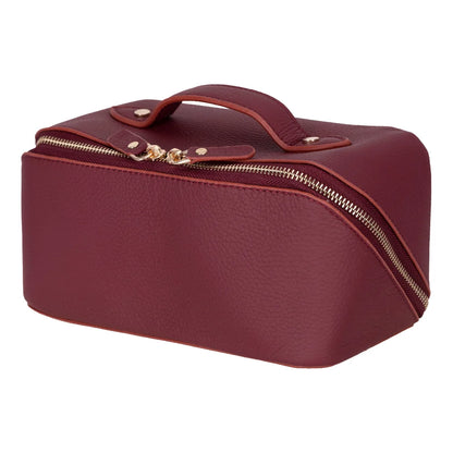 Ella Leather Makeup Bag