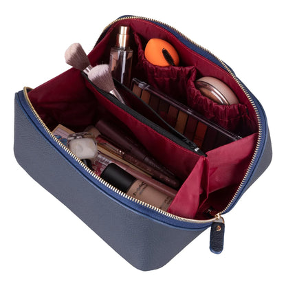 Ella Leather Makeup Bag