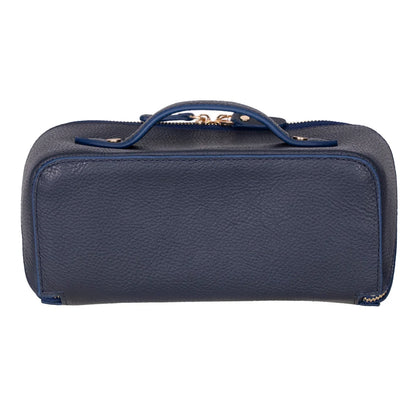 Ella Leather Makeup Bag