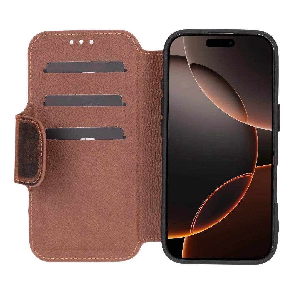 Infinix I Phone 16 Pro Leather Folio Case