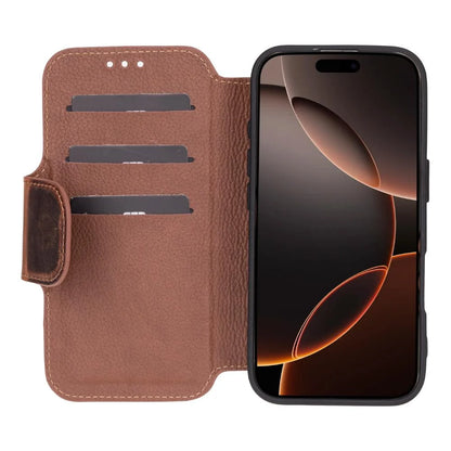 Infinix I Phone 16 Pro Leather Folio Case