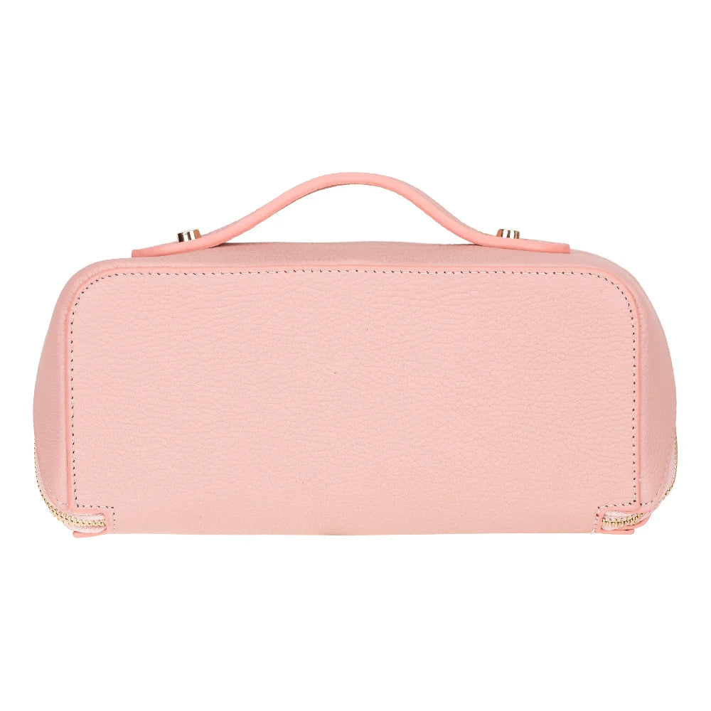 Ella Leather Makeup Bag