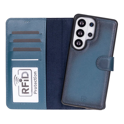 Magic Samsung Galaxy S26 Ultra Leather Detachable Wallet Case