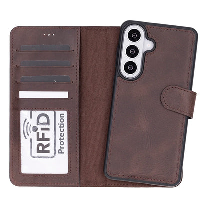 Magic Samsung Galaxy S26 Detachable Leather Wallet Case