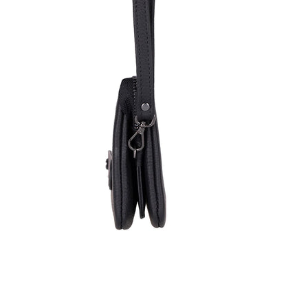 Majeste Leather Clutch Bag