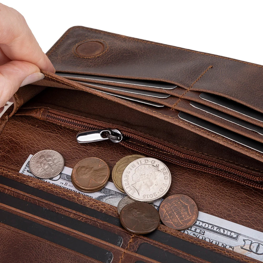 Aura Leather Wallet