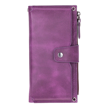 Lozan Strap Leather Crossbody Wallet