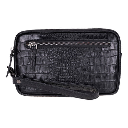 Noma Leather Clutch Bag