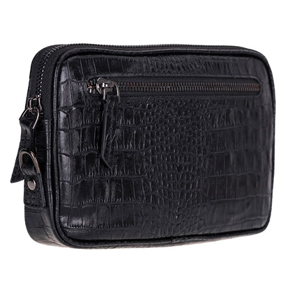 Noma Leather Clutch Bag