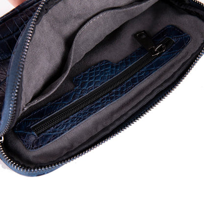 Noma Leather Clutch Bag