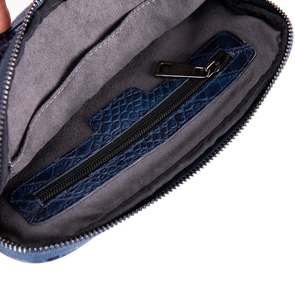Noma Leather Clutch Bag