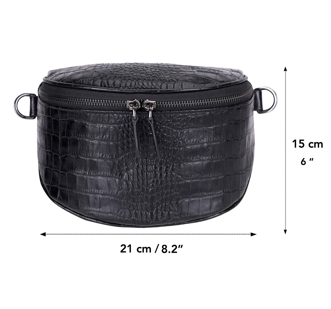 Alora Leather Crossbody Bag