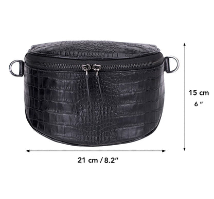 Alora Leather Crossbody Bag