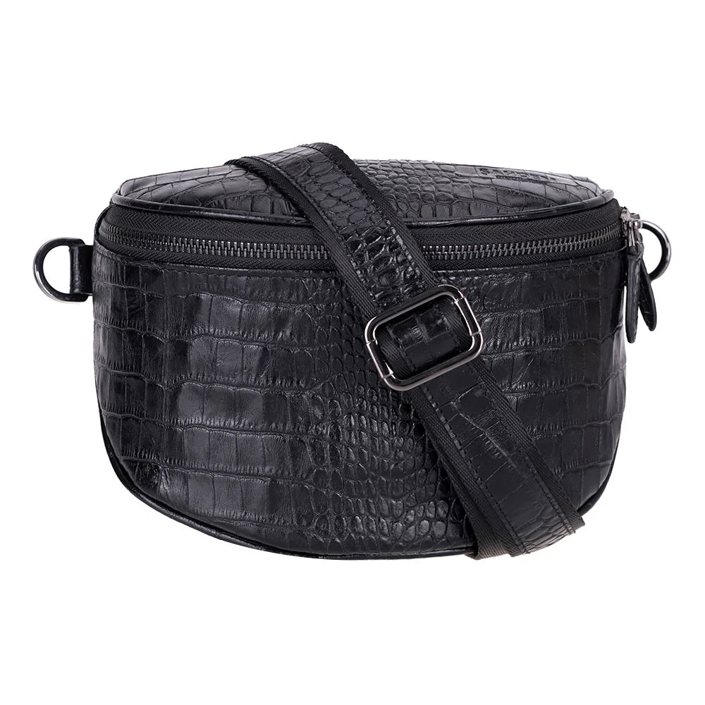 Alora Leather Crossbody Bag