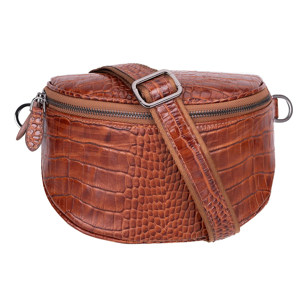 Alora Leather Crossbody Bag
