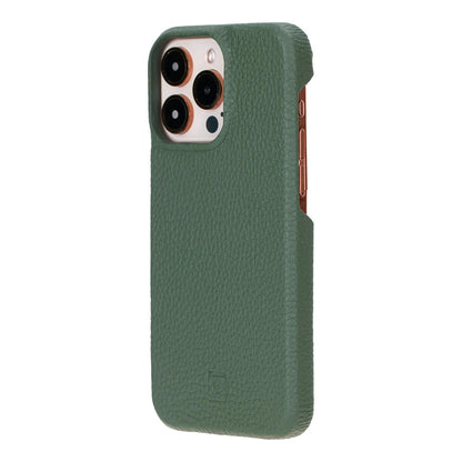 Bouletta Apple iPhone 15 Series Full Leather Coating Back Cover
