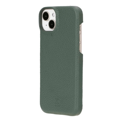 Bouletta Apple iPhone 15 Series Full Leather Coating Back Cover