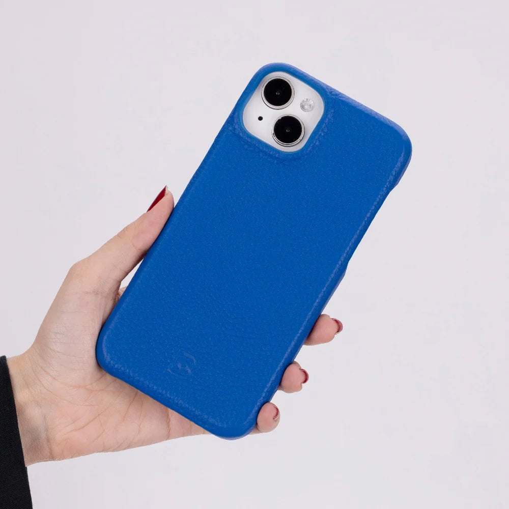 Bouletta Apple iPhone 15 Series Full Leather Coating Back Cover