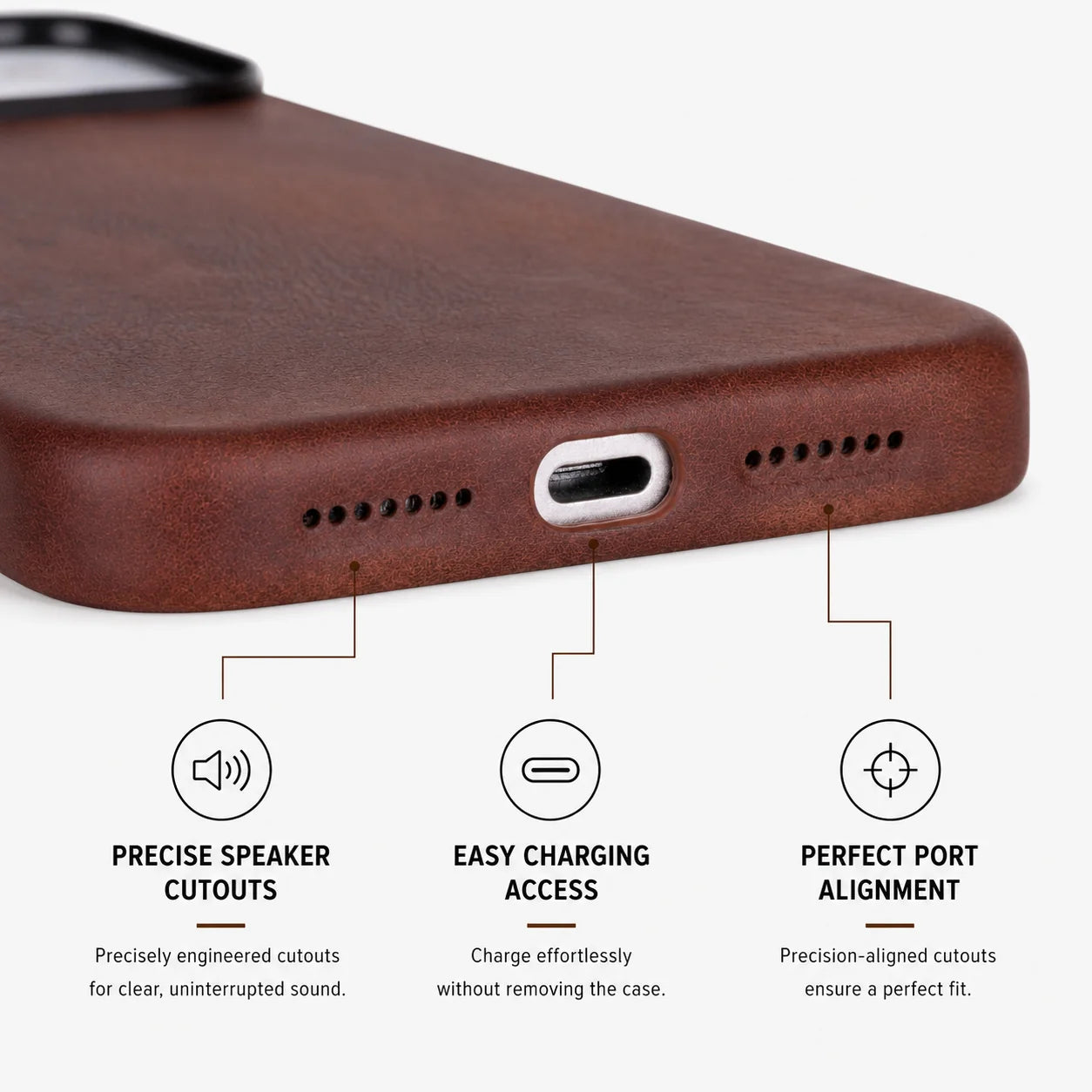 Prestige I Phone 17 Pro Max Leather Case