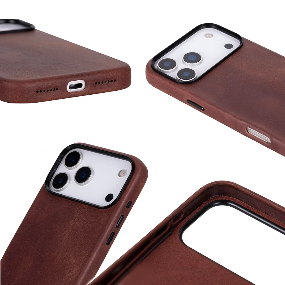 Prestige I Phone 17 Pro Leather Case