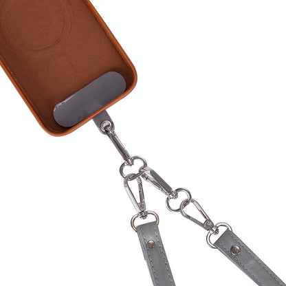 Flex Go Pu Leather Phone Strap & Wallet Set – Clip On Flex
