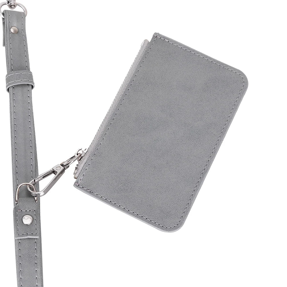 Flex Go Pu Leather Phone Strap & Wallet Set – Clip On Flex