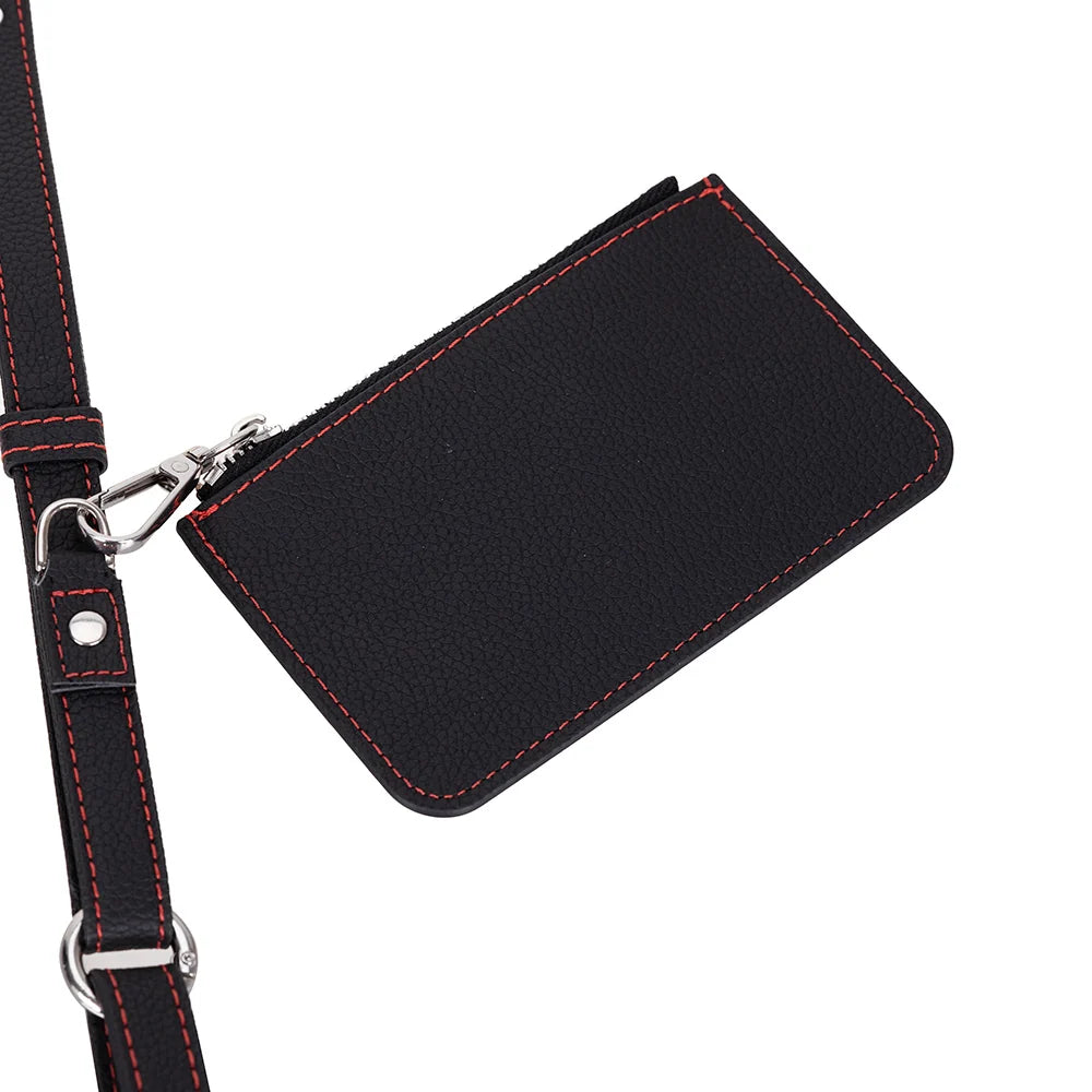 Flex Go Pu Leather Phone Strap & Wallet Set – Clip On Flex