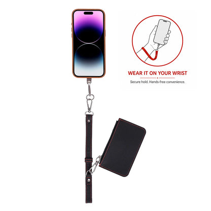 Flex Go Pu Leather Phone Strap & Wallet Set – Clip On Flex