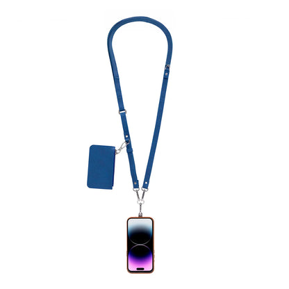 Flex Go Pu Leather Phone Strap & Wallet Set – Clip On Flex