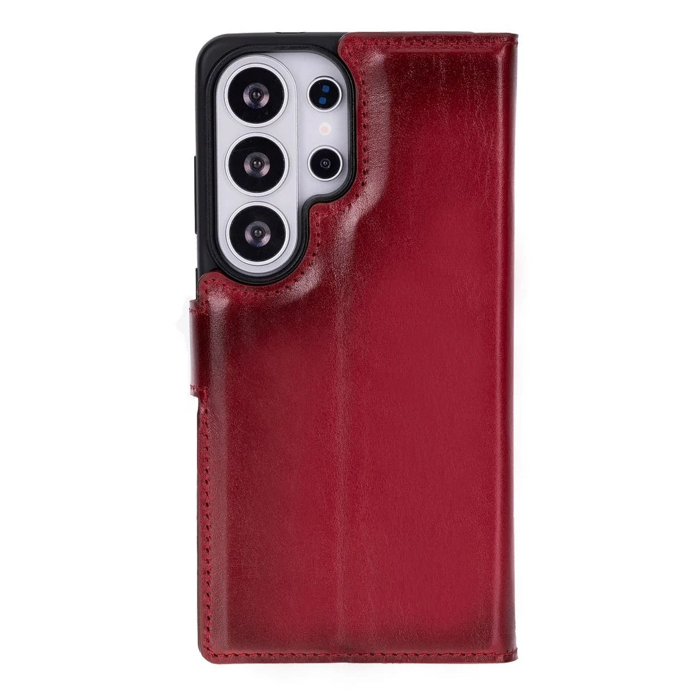 Magic Samsung Galaxy S26 Ultra Leather Detachable Wallet Case