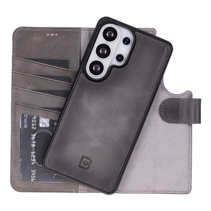 Magic Samsung Galaxy S26 Ultra Leather Detachable Wallet Case