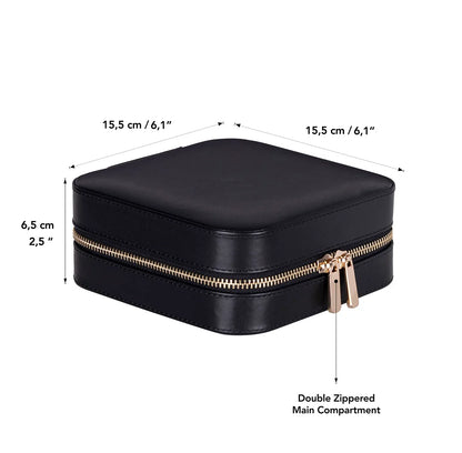 Amanda Leather Jewelry Box, Large