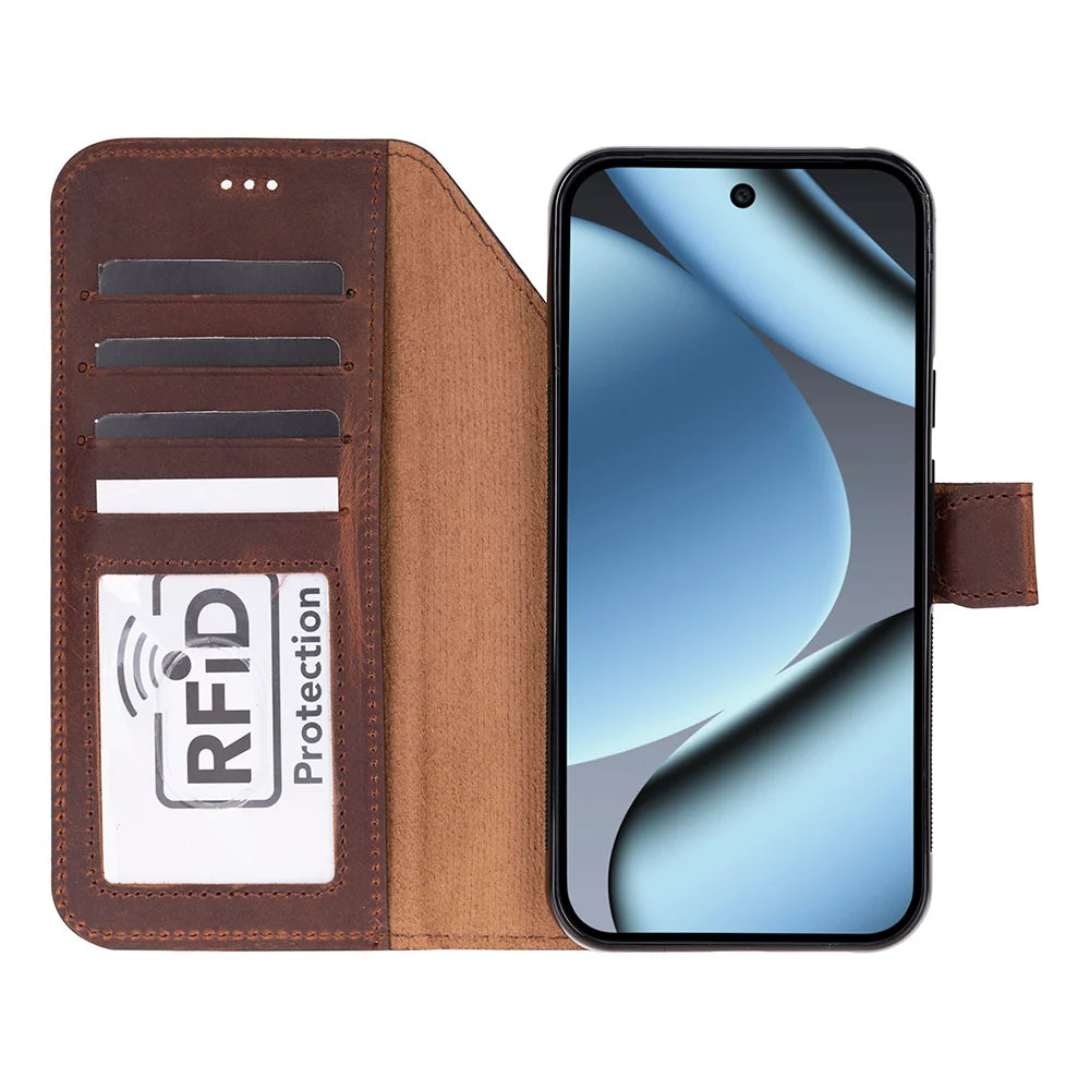 Magic Google Pixel 10 Pro Xl Detachable Leather Wallet Case