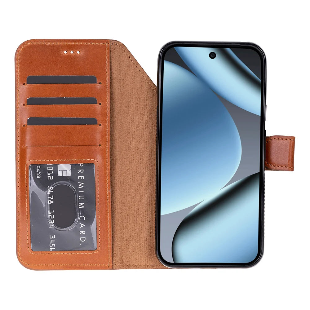 Magic Google Pixel 10 Pro Xl Detachable Leather Wallet Case
