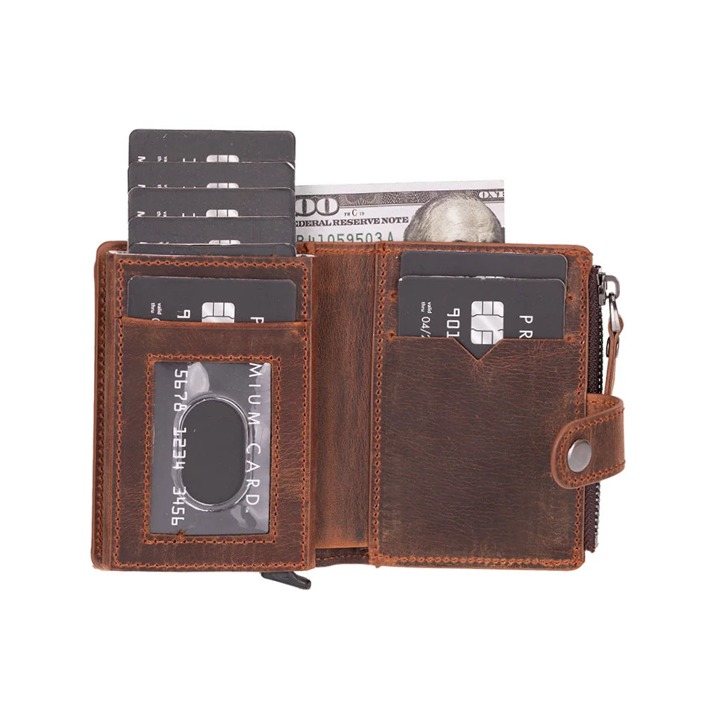 Rodos Pop Up Leather Card Holder