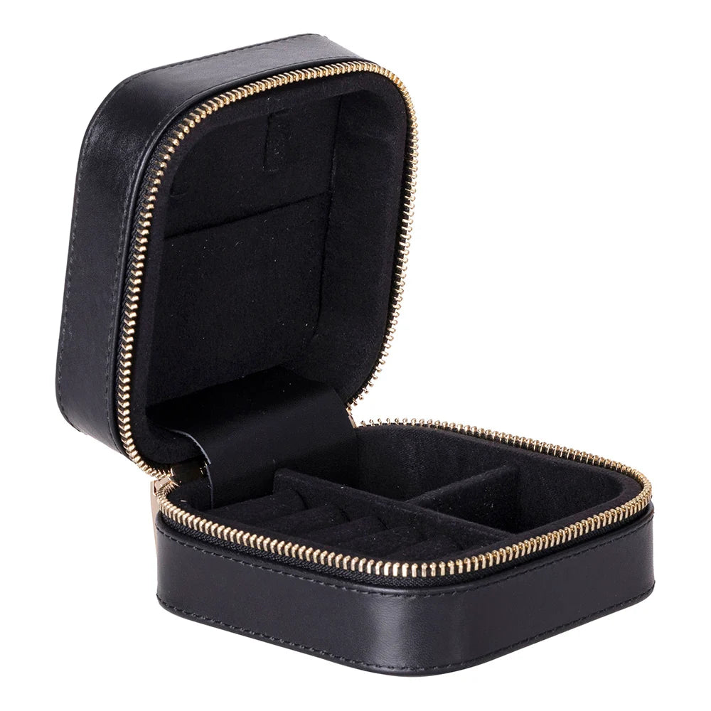 Amanda Leather Jewelry Box, Medium