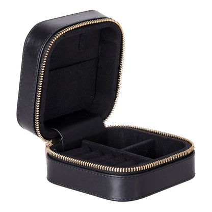 Amanda Leather Jewelry Box, Medium